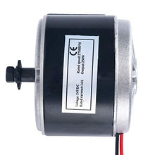 Load image into Gallery viewer, HYDDNice 24V DC Permanent Magnet Electric Motor Generator 250W 2750RPM Electric Motor Brushed for Wind Turbine E Scooter Drive Speed Control
