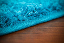 Load image into Gallery viewer, Turquoise Shag 6&#39;5x9&#39;2 Area Rug Carpet Large New
