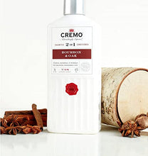 Load image into Gallery viewer, Cremo Barber Grade Bourbon &amp; Oak 2-in-1 Shampoo &amp; Conditioner, 16 Fl Oz (2-Pack)

