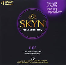 Load image into Gallery viewer, SKYN Elite – 36 Count – Ultra-Thin, Lubricated Latex-Free Condoms
