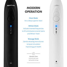 Load image into Gallery viewer, AquaSonic DUO Dual Handle Ultra Whitening 40,000 VPM Wireless Charging Electric ToothBrushes - 3 Modes with Smart Timers - 10 DuPont Brush Heads &amp; 2 Travel Cases Included
