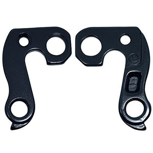 Forest Bykes Raleigh Diamondback Bicycle Rear Derailleur Hanger 48 Dropout 48- Part #W230026 - Set of 2 - Includes mounting Bolts - Fits Univega Ghost SE Models