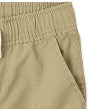 Load image into Gallery viewer, The Children's Place boys Pull On Jogger Shorts, Fin Gray/Flax/Tidal, 7
