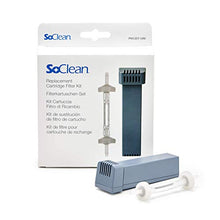 Load image into Gallery viewer, SoClean Replacement Cartridge Filter Kit for SoClean 2 Machines, Includes One Filter Cartridge and One Check Valve, Authentic SoClean Replacement Part with Full Warranty
