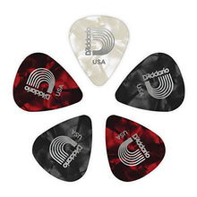 Load image into Gallery viewer, D'Addario Accessories Pearl Celluloid Guitar Picks, 25 Pack, Assorted (1CAPX-25)
