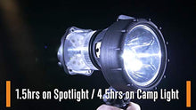 Load image into Gallery viewer, CampCo HMV-AG-01 Humvee Camplight with Full Lantern, Black
