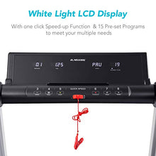 Load image into Gallery viewer, MaxKare Electric Treadmill Foldable Running Machine 8.5 MPH Max Speed &amp; 15 Pre-Set Programs Easy Assembly with Adjustable Display Panel 3-Level Manual Incline Convenient Tablet Stand for Home Use
