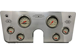 1967 1968 1969 1970 1971 1972 Chevy Truck 6 Gauge Dash Cluster Panel Set Mechanical