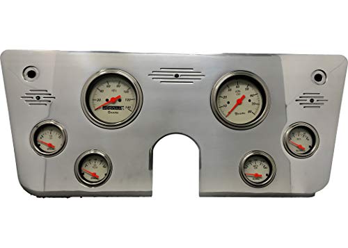 1967 1968 1969 1970 1971 1972 Chevy Truck 6 Gauge Dash Cluster Panel Set Mechanical