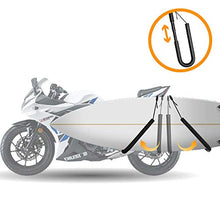 Load image into Gallery viewer, Onefeng Sports Surfboard Scooter Moped Bike Rack, Aluminum Lightweight Bicycle Surf Board Carrier for Sports Outdoors, Mount to Safely Carry Your Surfboard On Your Moped
