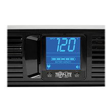 Load image into Gallery viewer, Tripp Lite SMART1500LCD 1500VA Smart UPS Battery Back Up, 900W Rack-Mount/Tower, LCD, AVR, USB, DB9, 3 Year Warranty &amp; Dollar 250,000 Insurance Black
