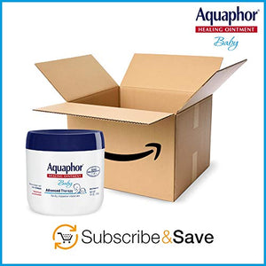 Aquaphor Baby Healing Ointment - Advance Therapy for Diaper Rash, Chapped Cheeks and Minor Scrapes - 14. Oz Jar