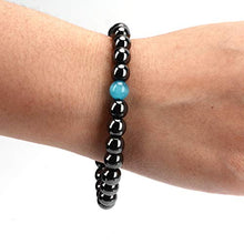 Load image into Gallery viewer, Magnetic Healing Bracelet Hematite Bead Opal Bangle Arthritis Pain Relief Weight Loss Women Men
