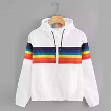 Load image into Gallery viewer, Women&#39;s Water-Resistant Hooded Quick Dry Athletic Windbreaker Jacket Hoodie
