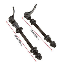 Load image into Gallery viewer, Dofover 4pcs/lot Front/Rear Bicycle Quick Release Bike Hub &amp; Shaft Hollow Axle of Road Mountain Bicycle Parts
