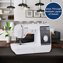 Load image into Gallery viewer, Brother ST150HDH Sewing Machine, Strong &amp; Tough, 50 Built-in Stitches, LCD Display, 9 Included Feet
