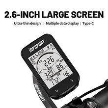 Load image into Gallery viewer, iGPSPORT BSC100S Cycling Computer Bundle, Bike Computer GPS Bike Speedometer IPX7 with 2.6 inch Auto Backlight Screen, ANT+/BLE5.0 Sensors and 40 Hours Battery Life
