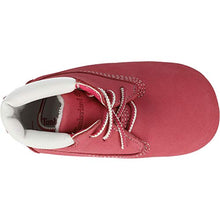 Load image into Gallery viewer, Timberland Crib With Hat Bootie ,Pink,2 M US Infant
