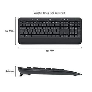 Logitech MK545 Advanced Wireless Keyboard and Mouse Combo