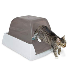 Load image into Gallery viewer, PetSafe ScoopFree Ultra Self-Cleaning Cat Litter Box – Automatic with Disposable Tray – Taupe Covered
