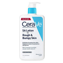 Load image into Gallery viewer, CeraVe SA Lotion for Rough &amp; Bumpy Skin | Vitamin D, Hyaluronic Acid, Lactic Acid &amp; Salicylic Acid Lotion | Fragrance Free &amp; Allergy Tested | 19 Ounce

