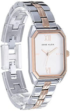 Load image into Gallery viewer, Anne Klein Women Japanese Quartz Dress Watch with Metal Strap, Silver, 14 (Model: AK/3775SVRT)
