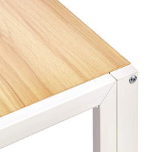 Load image into Gallery viewer, AmazonBasics 40" Multipurpose Foldable Computer Study Desk - Natural
