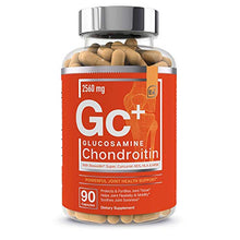 Load image into Gallery viewer, Glucosamine Chondroitin MSM Boswellia Serrata Hyaluronic Acid Supplement - Essential Elements | Joint Support Antioxidant Supplement for Flexibility - 90 Capsules
