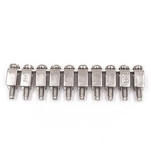 Load image into Gallery viewer, Erayco 10Pcs Fixed Bridge Jumper FBI-10-6 for DIN Rail Terminal Block, Insert-Pull Bridging Matching UK-2.5B UK5N Fixed Bridge Jumpers 10 Pole
