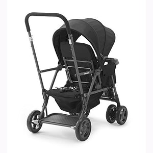 Joovy Caboose Too Graphite Stand-On Tandem Stroller, Black