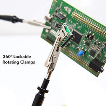 Load image into Gallery viewer, KOTTO Helping Hands Soldering, Third Hand Soldering Tool PCB Holder Four Arms Helping Hands Crafts Jewelry Hobby Workshop Helping Station Non-Slip Steel Weighted Base
