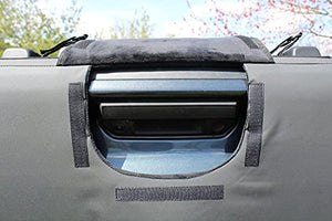 LEETPIC Tailgate Bike Pads for 61" Full-Sized Truck Tailgate with Secure Bike Frame Straps Carry up to Six Bikes, Tailgate Bike Cover with Utility Ring