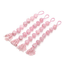 Load image into Gallery viewer, Jovivi Natural Rose Quartz Tumbled Gemstones Crystals Healing Stones Window Car Hanging Ornaments for Chakra Healing, Reiki, Protection, Yoga Meditation, Good Luck, Feng Shui
