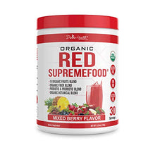 Load image into Gallery viewer, Dr.Colbert's Organic Supremefood® Twin Pack - One Fermented Green Supremefood Apple Cinnamon Flavored Veggie Blend, (30 Day Supply) + One Organic Red Supremefood® with Probiotics (30 Day Supply)
