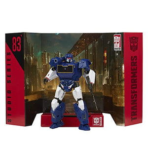 Transformers Toys Studio Series 83 Voyager Class Bumblebee Soundwave Action Figure - Ages 8 and Up, 6.5-inch