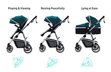 Load image into Gallery viewer, HAGADAY Baby Stroller for Newborn, 2 in 1 Baby Stroller with Reversible Seat, Infant Stroller with Canopy, Baby Bassinet Stroller(Blue)
