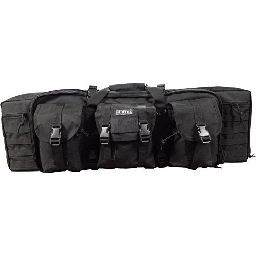 CampCo Humvee HMV-GB-11BLK Double Gun Bag, Black, One Size