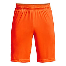 Load image into Gallery viewer, Under Armour mens Tech Graphic Shorts , Blaze Orange (825)/Black , Small
