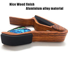 Load image into Gallery viewer, WINGO Guitar Capo for Acoustic and Electric Guitars - Rosewood with 5 Picks

