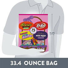 Load image into Gallery viewer, REESE'S, KIT KAT, WHOPPERS &amp; CADBURY Chocolate Assortment Candy, Easter, 33.4 oz Bag (75 Pieces)
