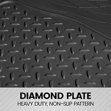 Load image into Gallery viewer, BDK-MT-785 Heavy Duty Cargo Liner Floor Mat-All Weather Trunk Protection, Trimmable to Fit &amp; Durable HD Rubber Protection for Car SUV Sedan Auto - Black
