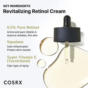 COSRX Retinol 0.5 Oil | Anti-aging Oil with 0.5% Pure Retinol | Reduce Wrinkles, Fine Lines, and Signs of Aging | Not Tested on Animals, No Parabens
