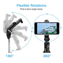 Load image into Gallery viewer, Selfie Stick Bluetooth, Doosl Selfie Stick Tripod - Extendable Tripod Stick with Remote - Facetime Phone Stand, Wireless Selfie Stick Tripod, Portable Tripod for Phone
