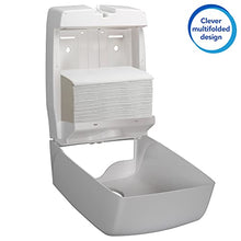 Load image into Gallery viewer, Scott Essential Multifold Paper Towels (01804) with Fast-Drying Absorbency Pockets, White, 16 Packs / Case, 250 Multifold Towels / Pack
