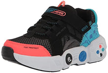 Load image into Gallery viewer, Skechers Kids Boy's GAMETRONIX Sneaker, Black/Multi, 1 Little Kid
