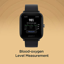 Load image into Gallery viewer, Amazfit Bip U Pro Smart Watch with Alexa Built-In for Men Women, GPS Fitness Tracker with 60+ Sport Modes, Blood Oxygen Heart Rate Sleep Monitor, 5 ATM Waterproof, for iPhone Android Phone (Black)

