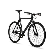 Load image into Gallery viewer, 6KU Aluminum Fixed Gear Single-Speed Fixie Urban Track Bike, Shadow Black, 55cm/M
