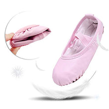 Load image into Gallery viewer, Stelle Girls Ballet Practice Shoes, Yoga Shoes for Dancing (Pink New, 13ML)
