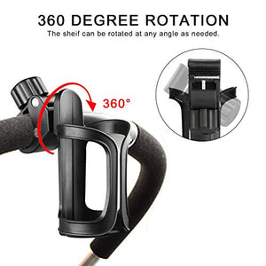 Accmor Stroller Cup Holder, Bike Cup Holder, Universal Bottle Holders for Stroller, Bicycle, Wheelchair, Walker, Trolleys, 1 Pack