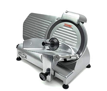 Load image into Gallery viewer, KWS MS-10NT Premium Commercial 320W Electric Meat Slicer 10-Inch with Non-sticky Teflon Blade, Frozen Meat/Deli Meat/Cheese/Food Slicer Low Noise Commercial and Home Use
